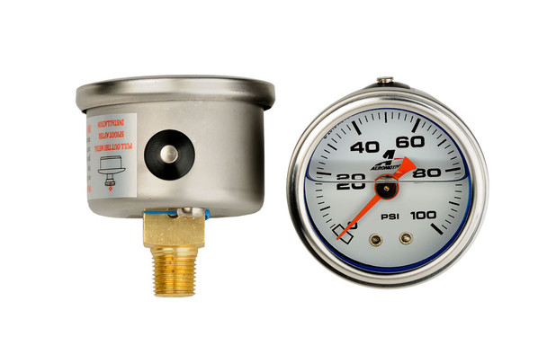 0_100PSIFPG 0-100 PSI Fuel Pressure Gauge