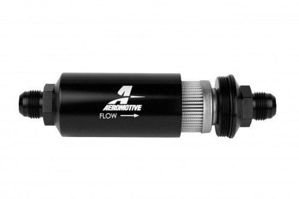 100 Micron -10AN Filter - Black