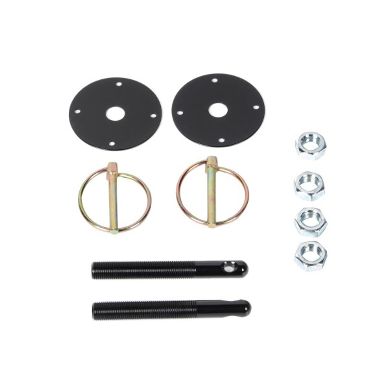ACHP Aluminum Colored Hood Pin Kit - Black