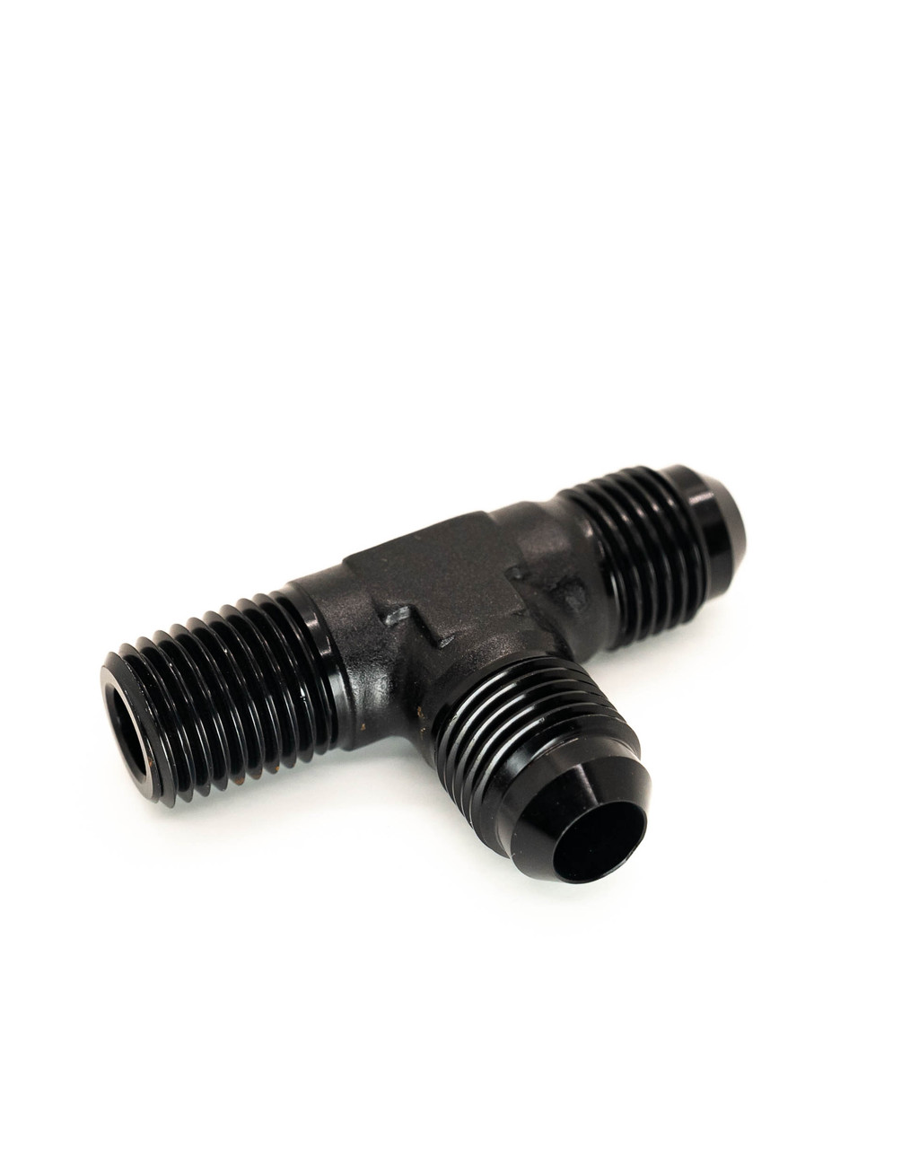 AN Tee Fitting - NPT On Run -8AN to 3/8"