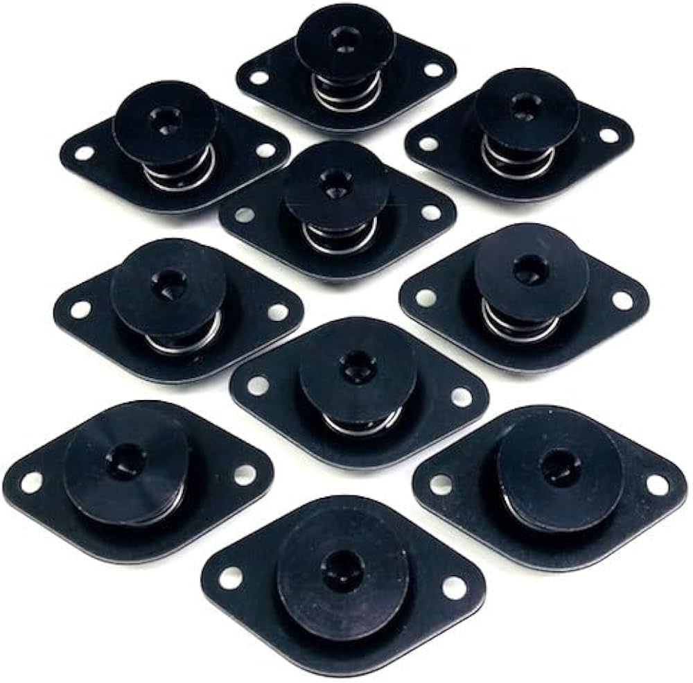 BQTH Head Head 1/4 Turn Fixed Fasteners - 5/16 x .500