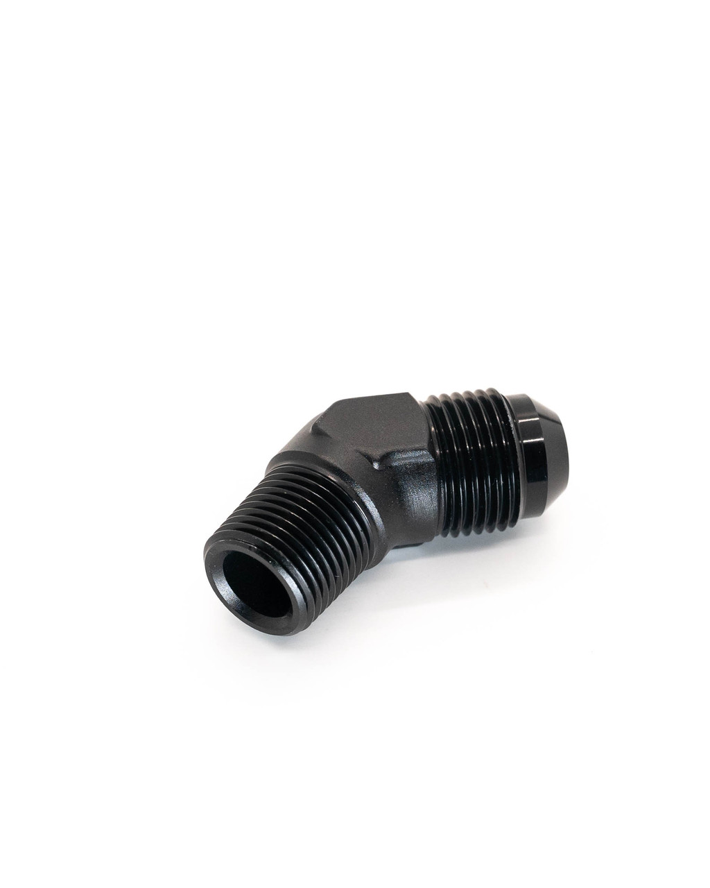MNPTCoup45 Male AN to NPT Couplers - 45 Degree -10 to 1/2"