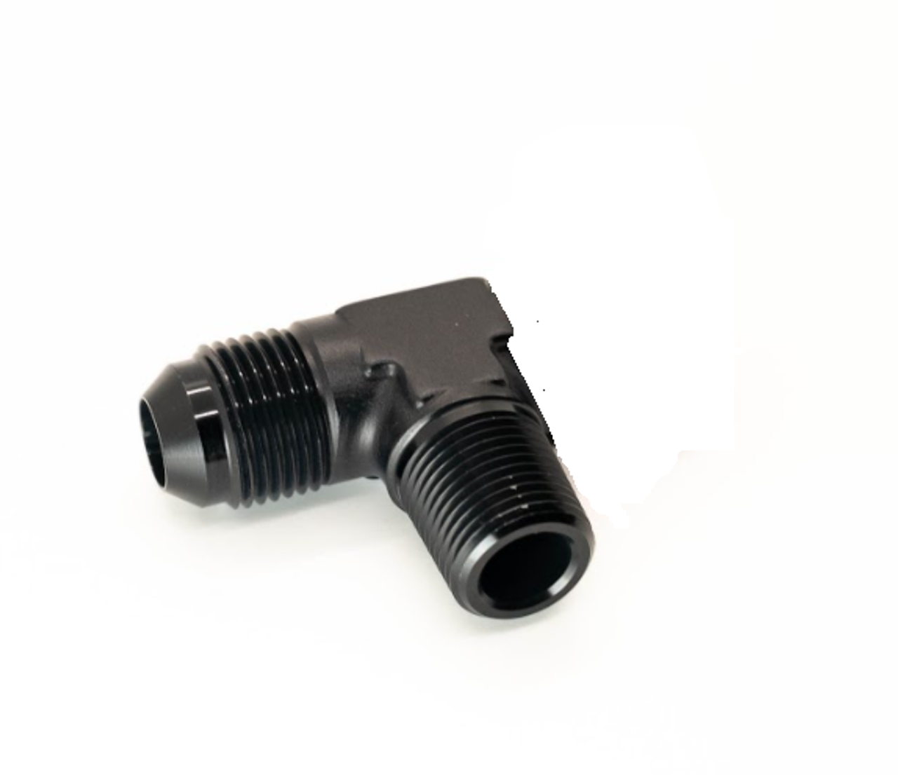 MNPTCoup90 Male AN to NPT Couplers - 90 Degree -3 to1/4"