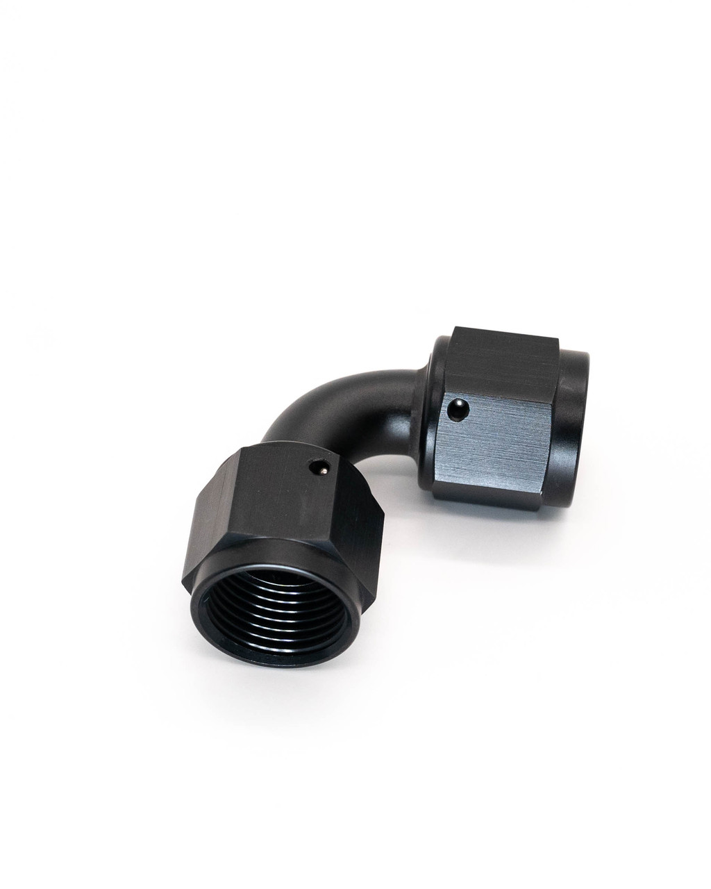SwivelHFFCoup Swivel AN High-Flow Female Coupler -90 Degree