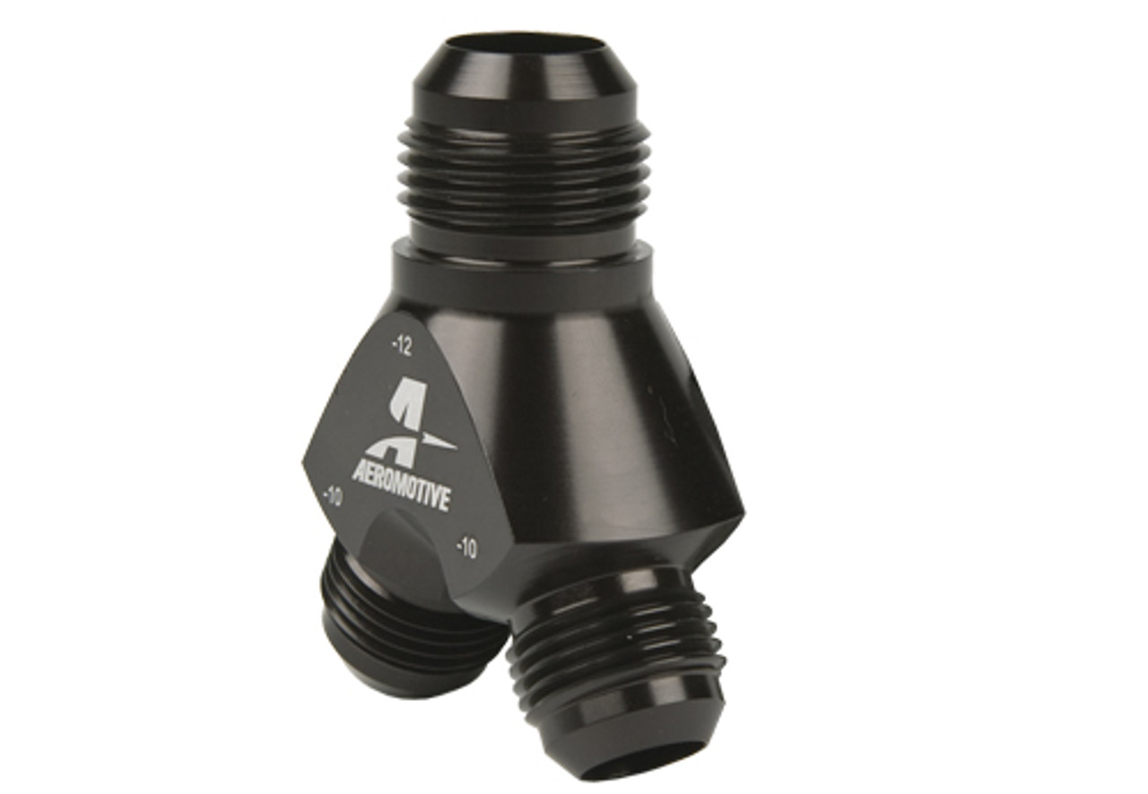 YB12ANMP10 Y Block -12AN Main Port -10AN Legs