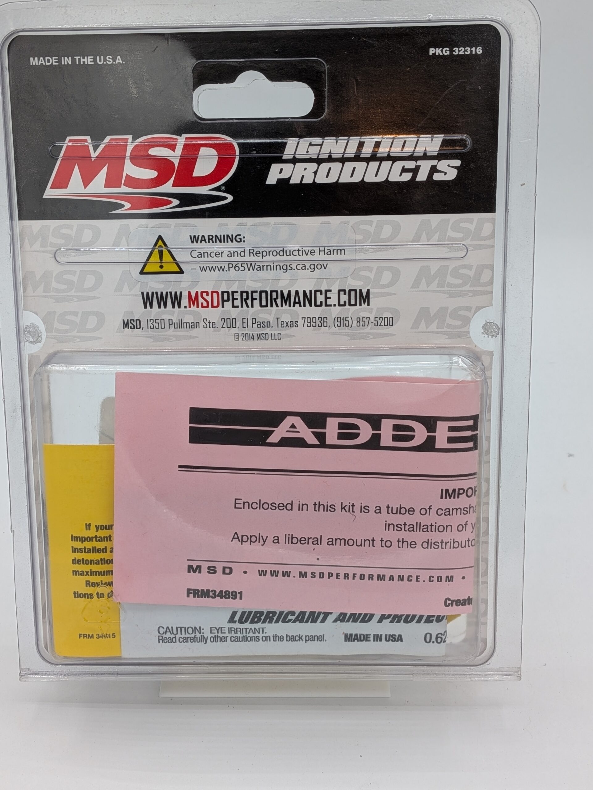 MSD Gear Ebay-2 MSD Iron Distributor Gear .500" (P/N 8531)