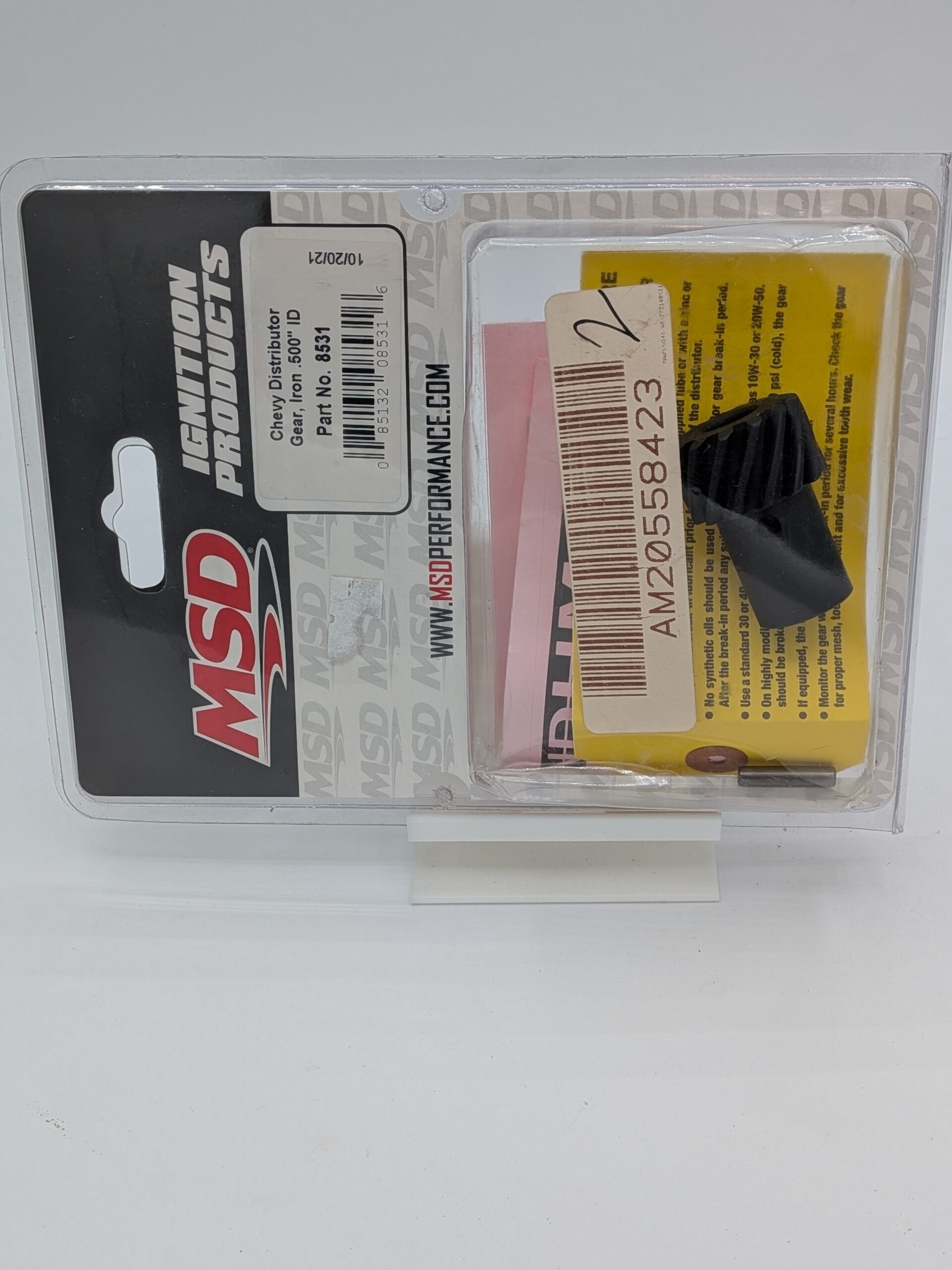 MSD Gear Ebay-4 MSD Iron Distributor Gear .500" (P/N 8531)