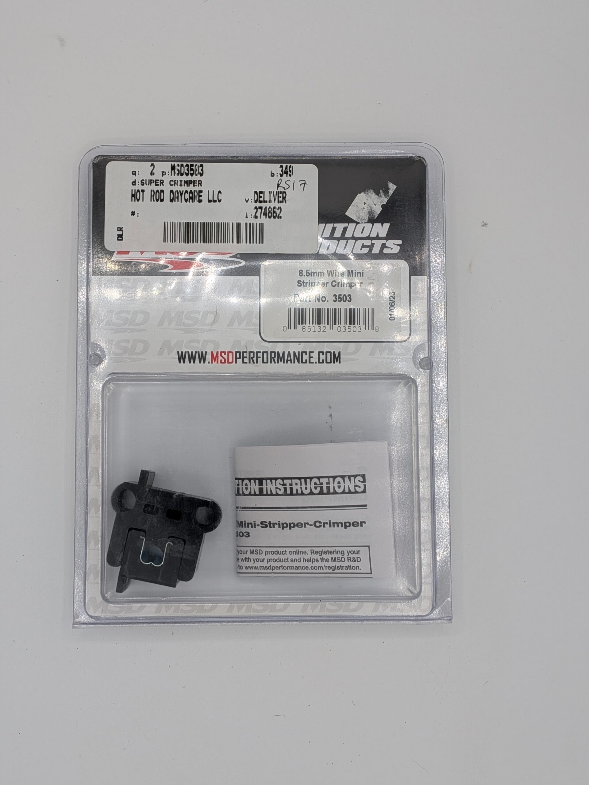 MSD WC Ebay-3 MSD 3503 Mini Wire Stripper/Crimper