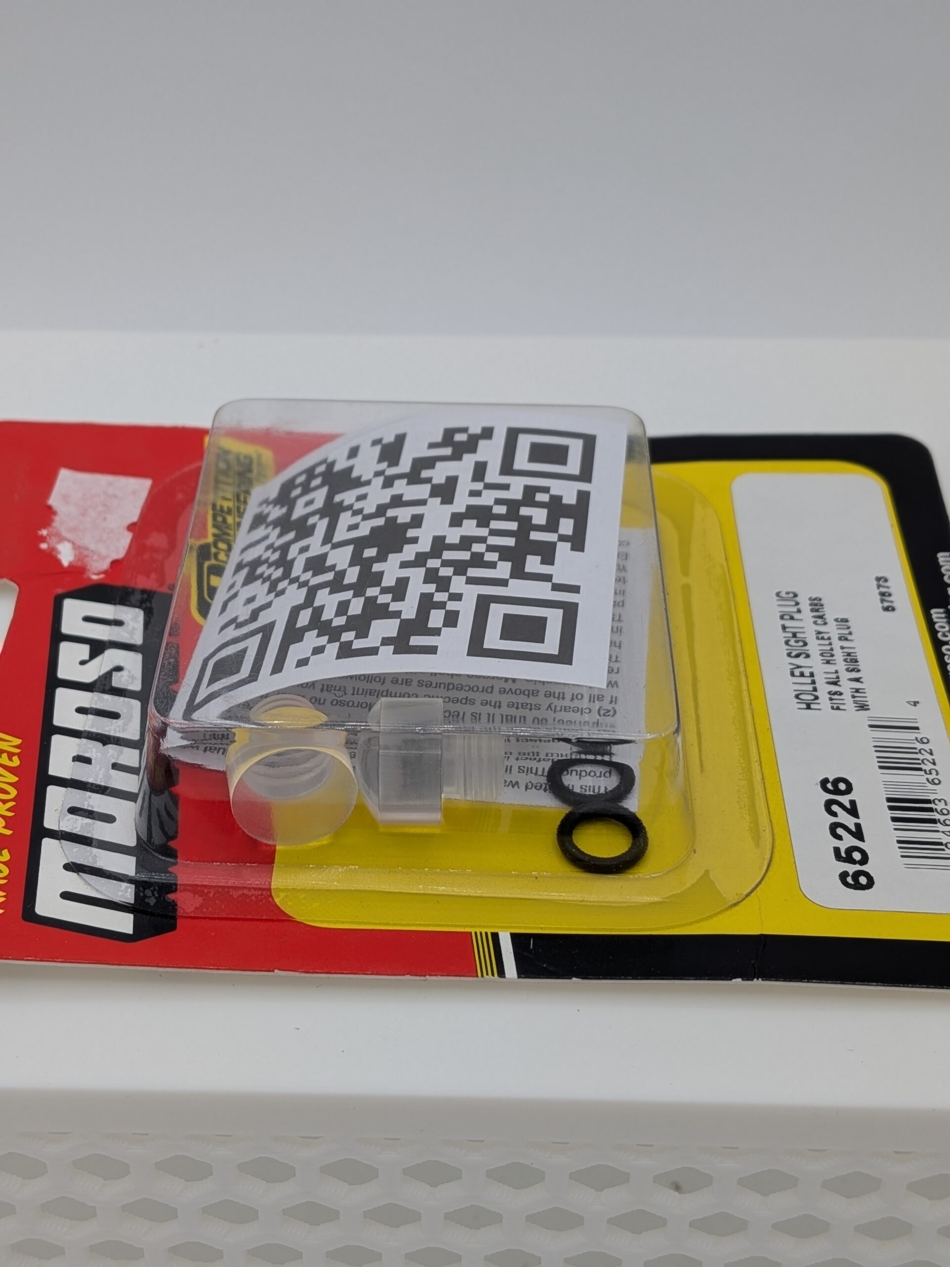 Moroso Clear Ebay-4 Moroso Clear Sight Plugs (P/N 65226)