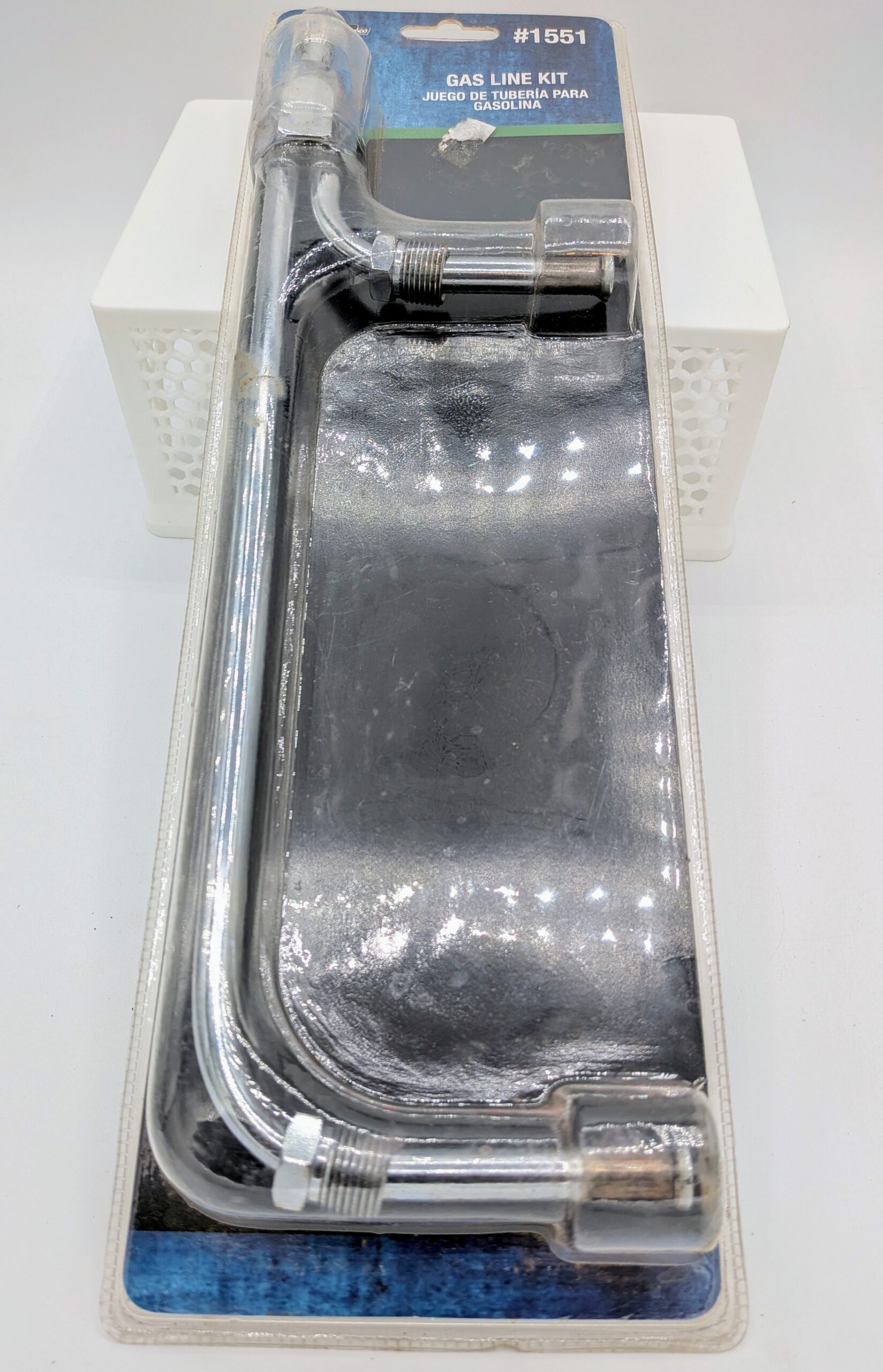 Mr. Gasket 1551 Ebay-1 Mr. Gasket Chrome Gas Line Kit (P/N 1551)