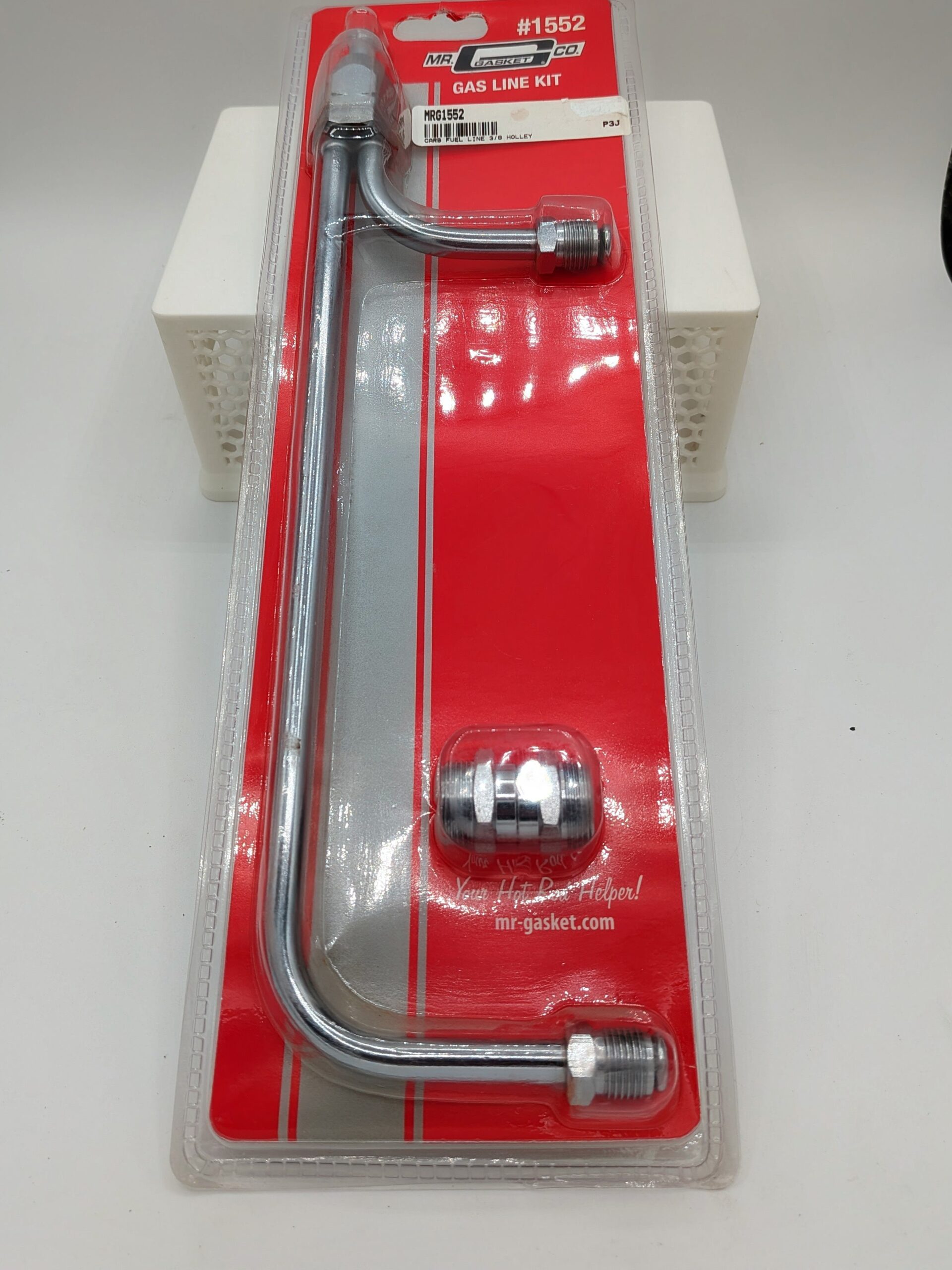 Mr. Gasket 1552 Ebay-1 Mr. Gasket Chrome Gas Line Kit (P/N 1552)