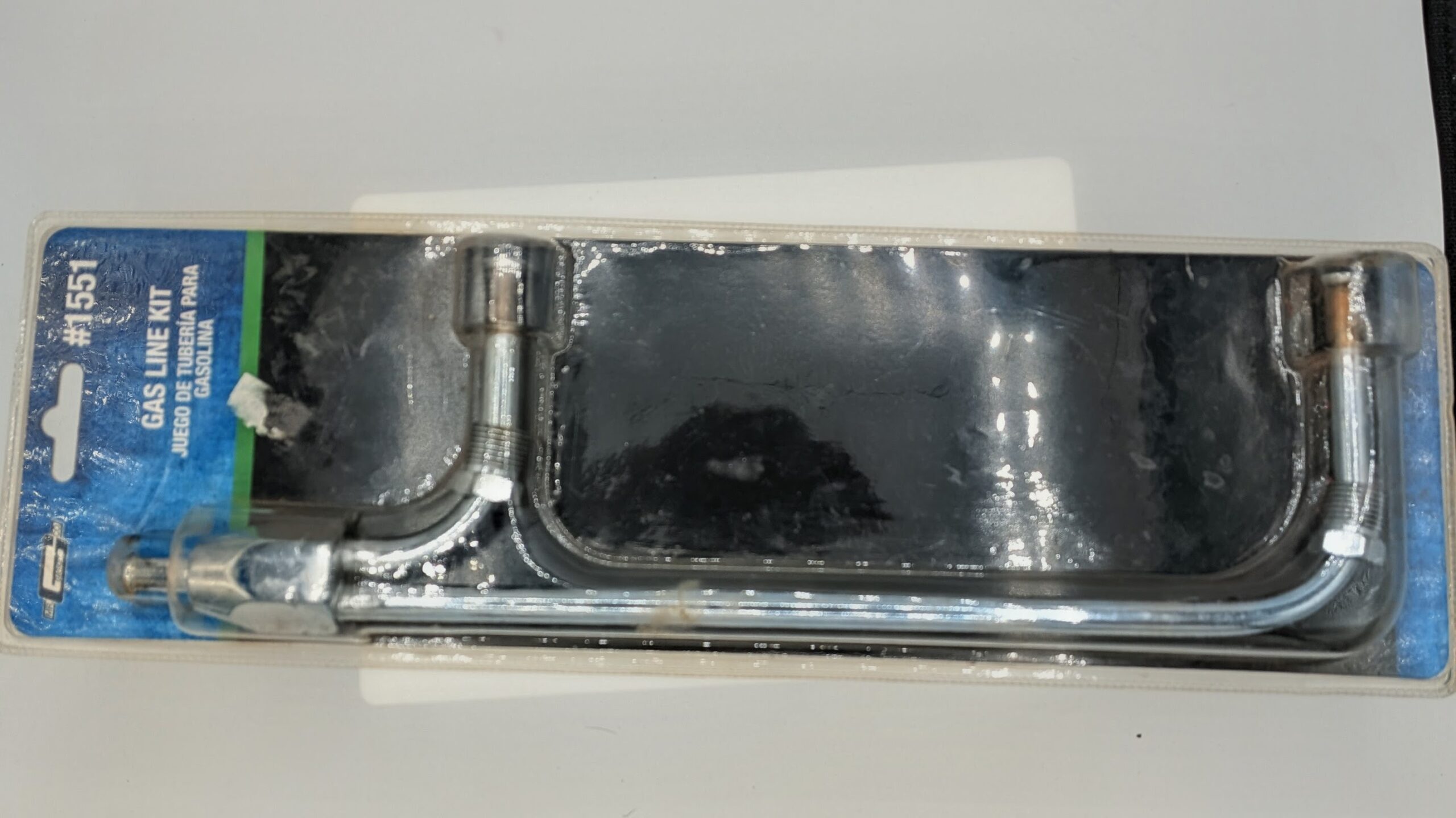 Mr. Gasket Ebay-5 Mr. Gasket Chrome Gas Line Kit (P/N 1551)