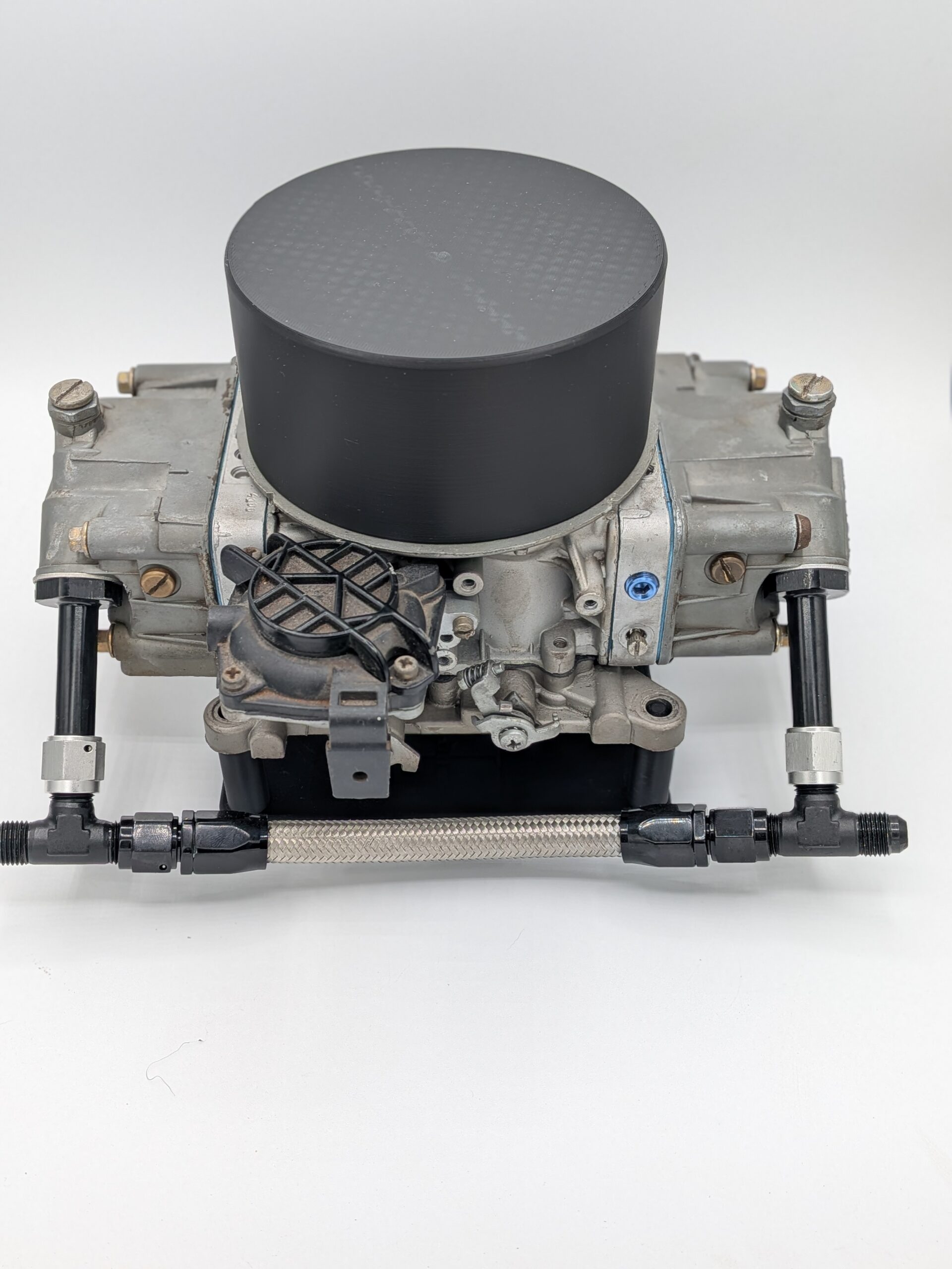 PXL_20251030_195045997.PORTRAIT Hot Rod Daycare Carburetor Display Stand