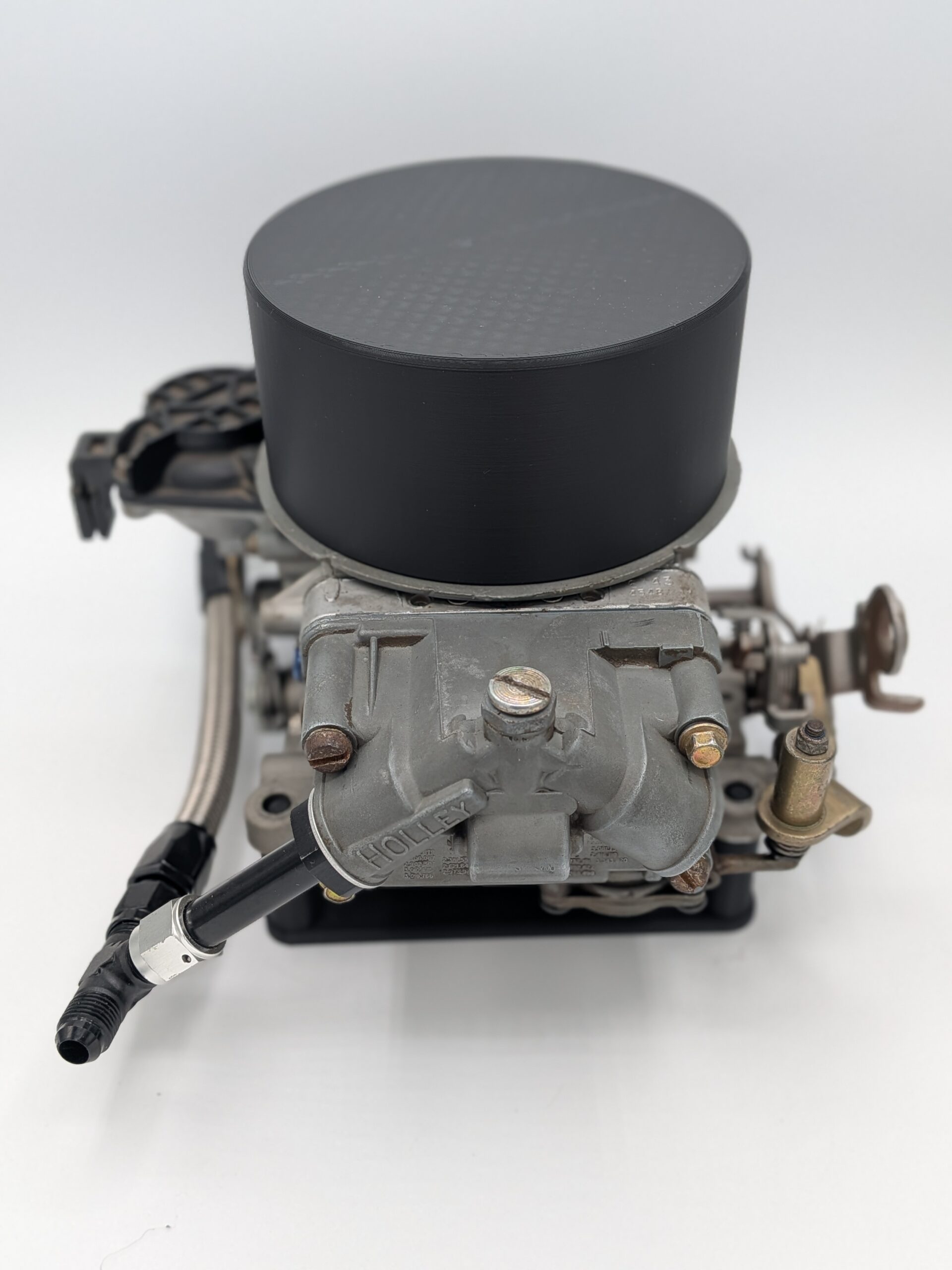 PXL_20251030_195056672.PORTRAIT Hot Rod Daycare Carburetor Display Stand