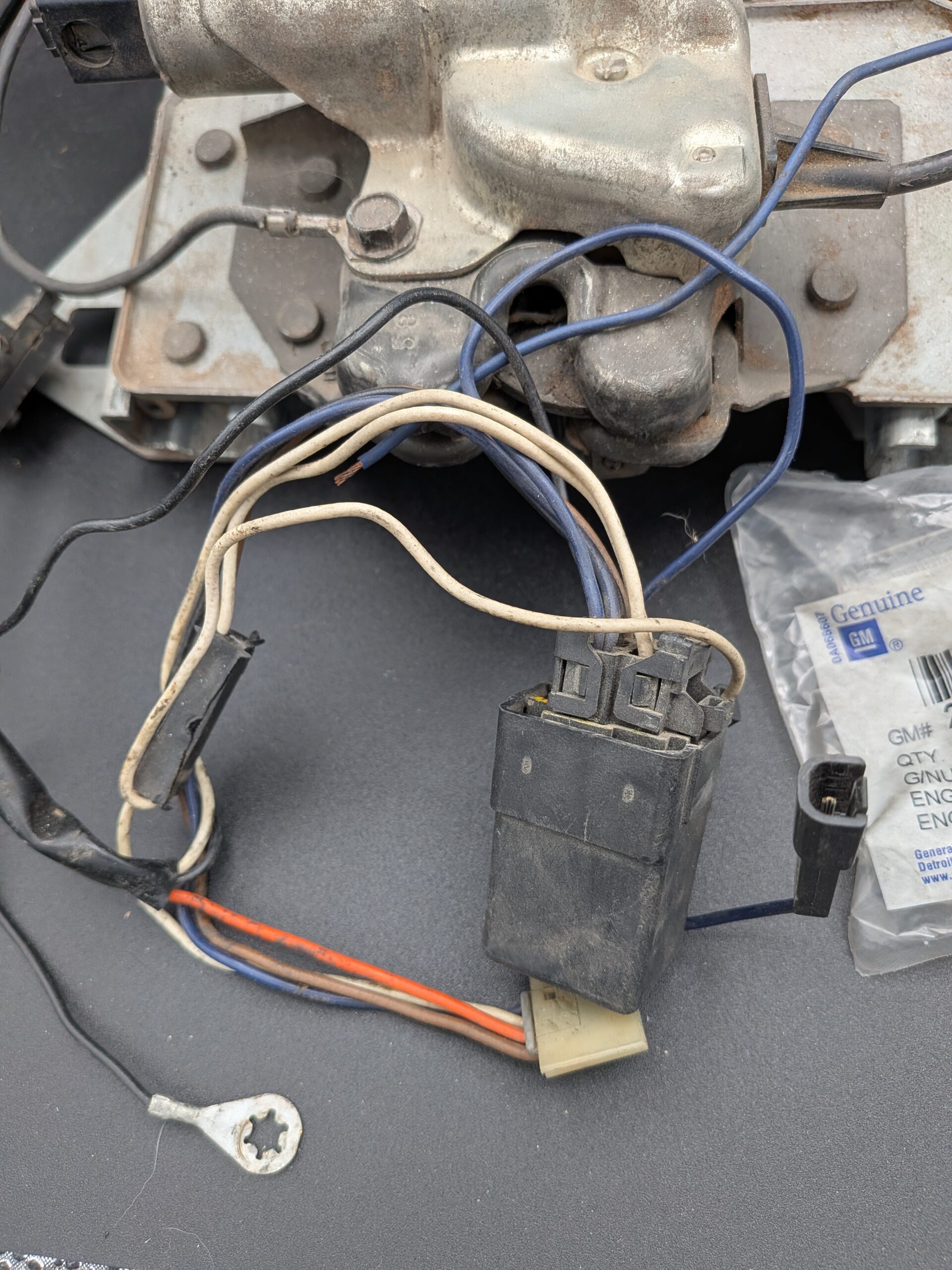 PXL_20251209_225330108 Complete Hatch Pull-Down Assembly for 1988 Camaro