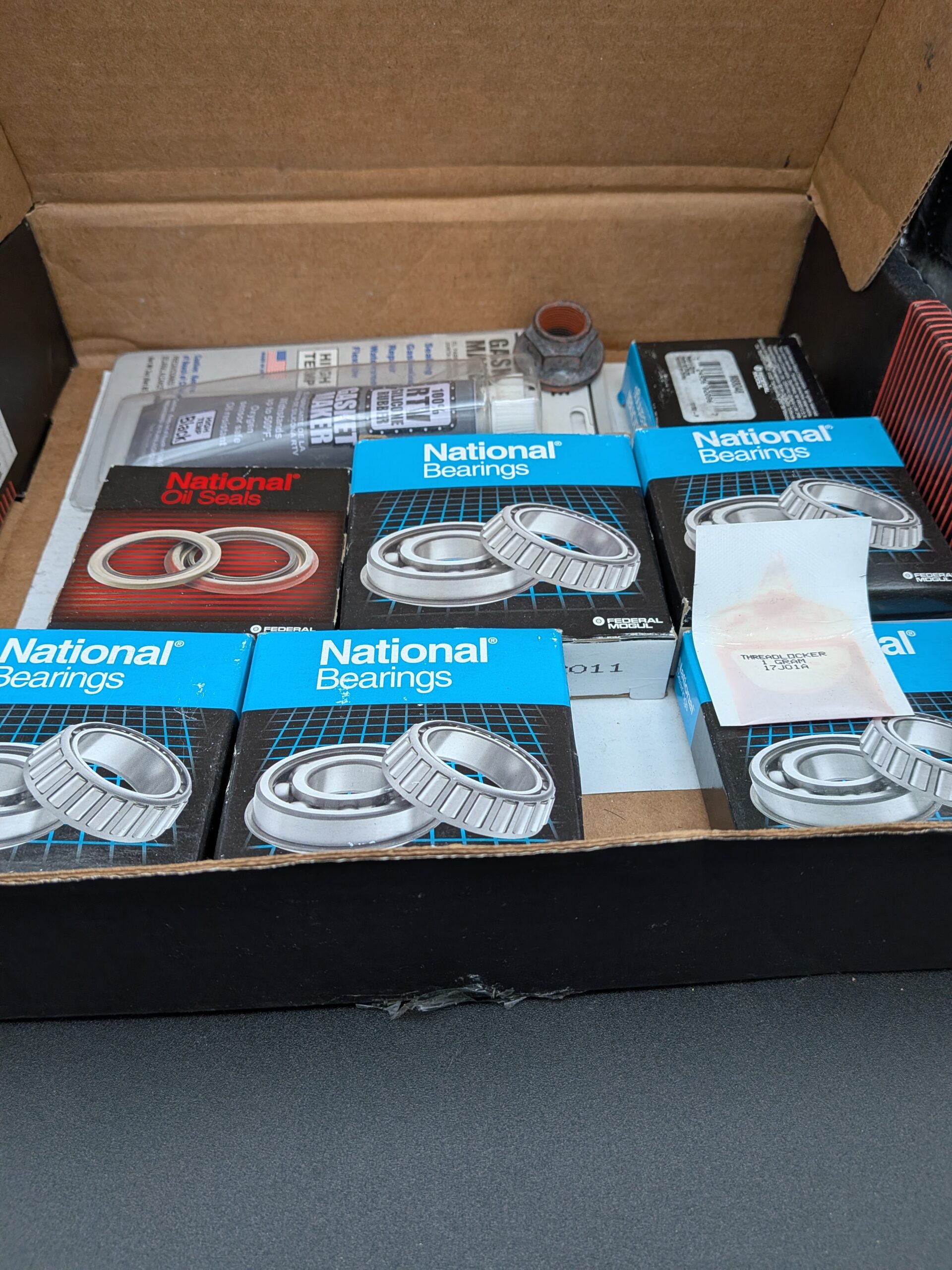 PXL_20251210_182932732 National RA-311 Axle Differential Bearing and Seal Kit