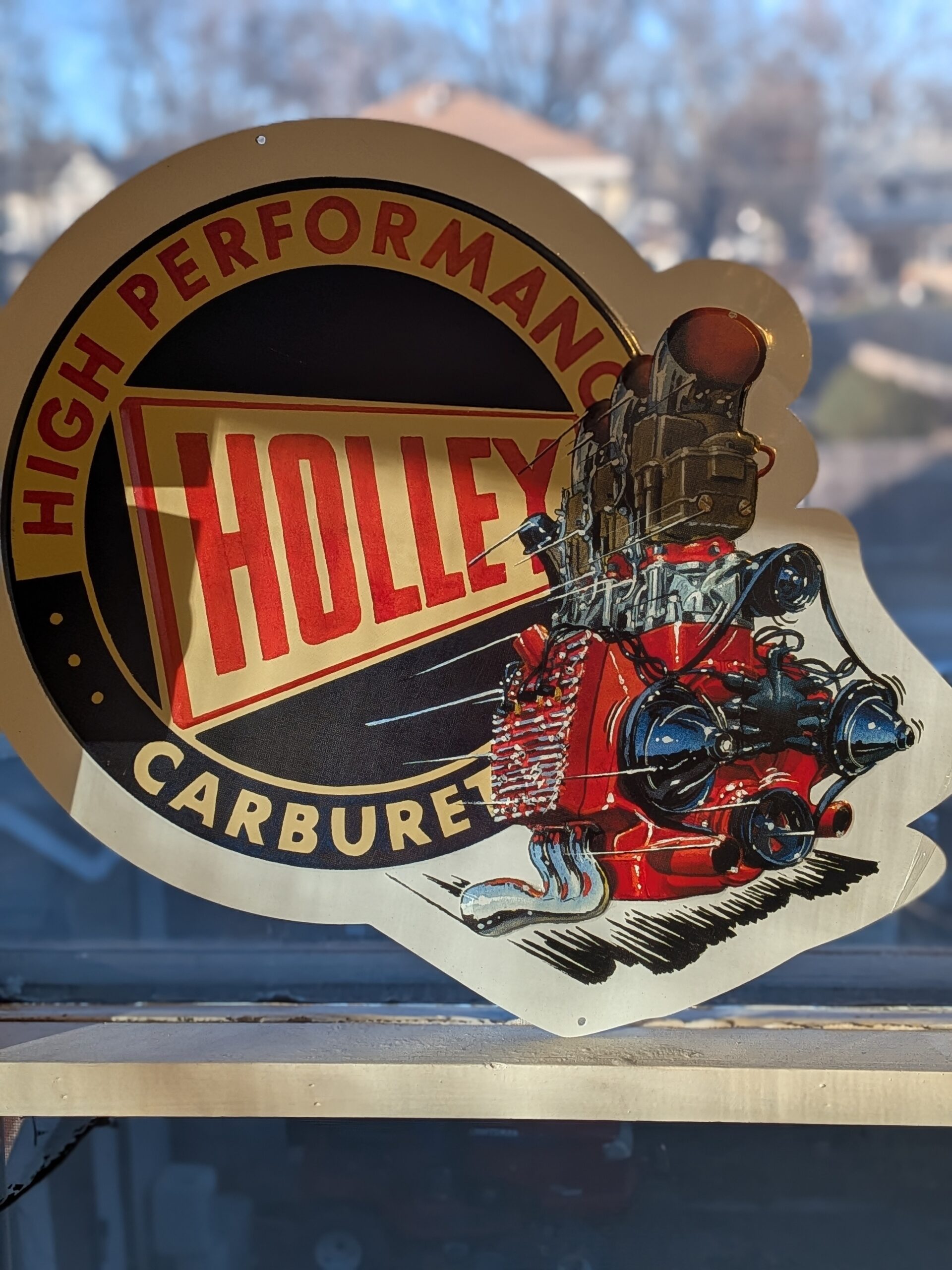 PXL_20251210_220810453.PORTRAIT Retro Holley Metal Sign 10003HOL
