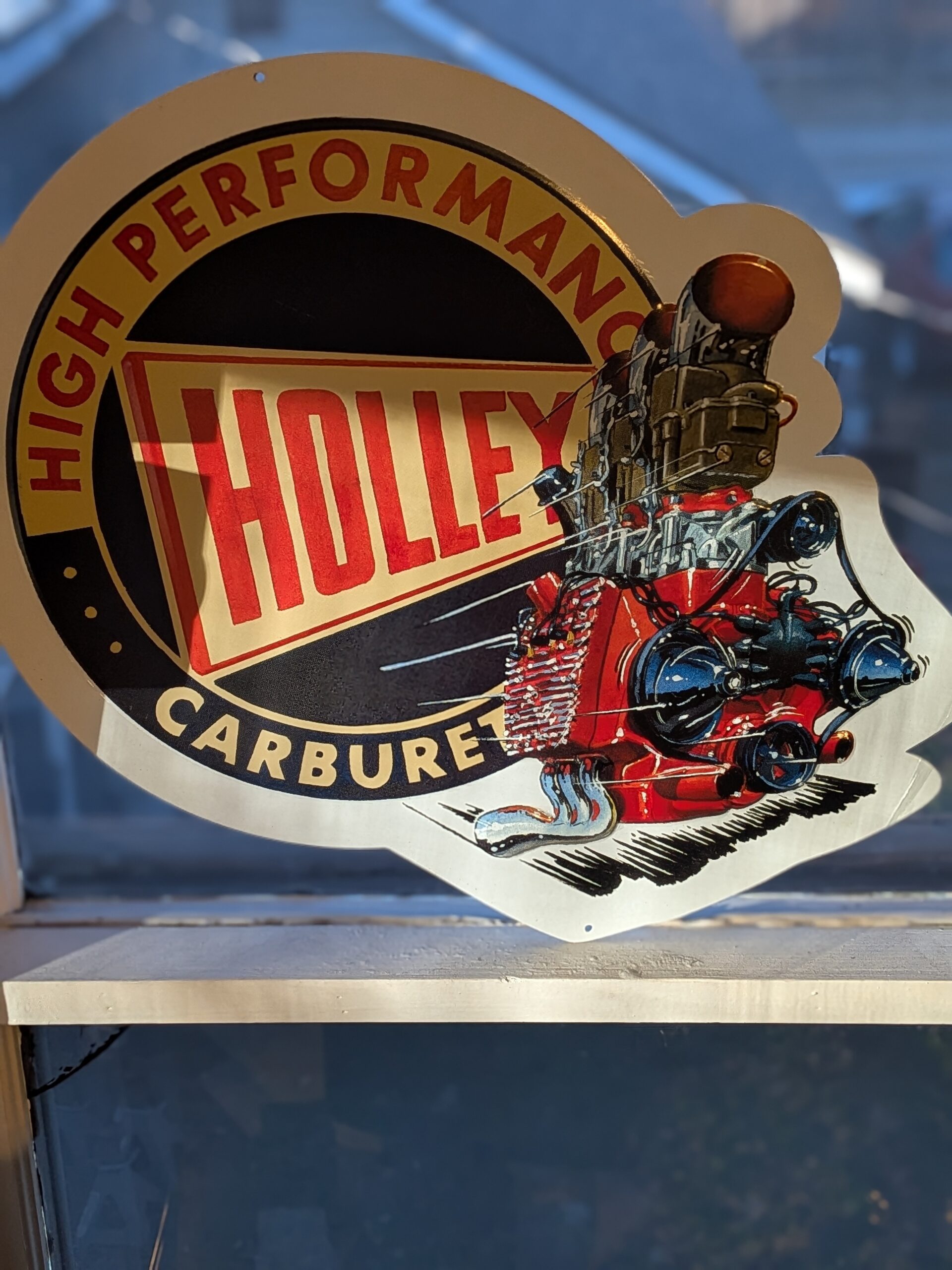 PXL_20251210_220814557.PORTRAIT Retro Holley Metal Sign 10003HOL