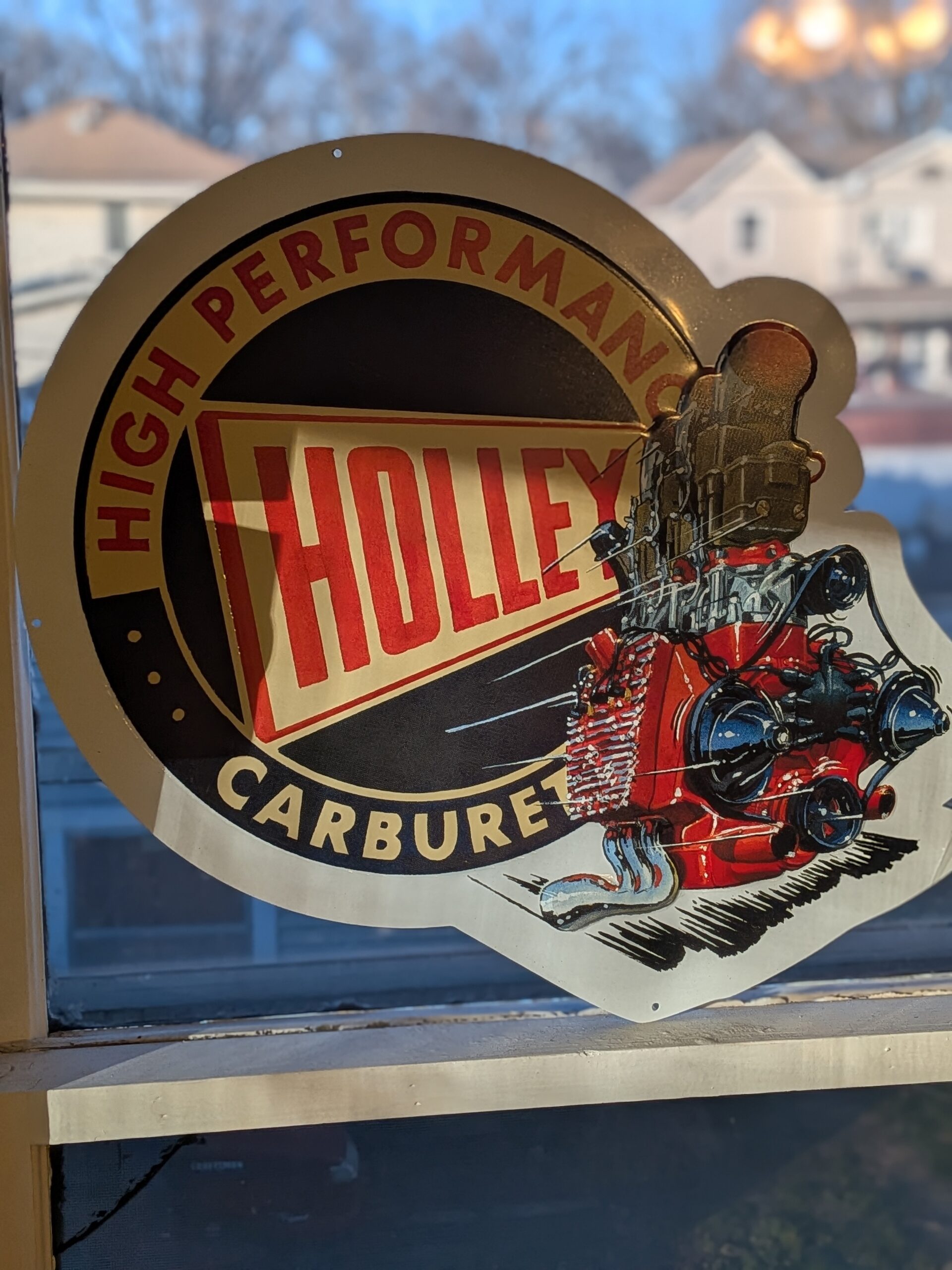 PXL_20251210_220822029.PORTRAIT Retro Holley Metal Sign 10003HOL