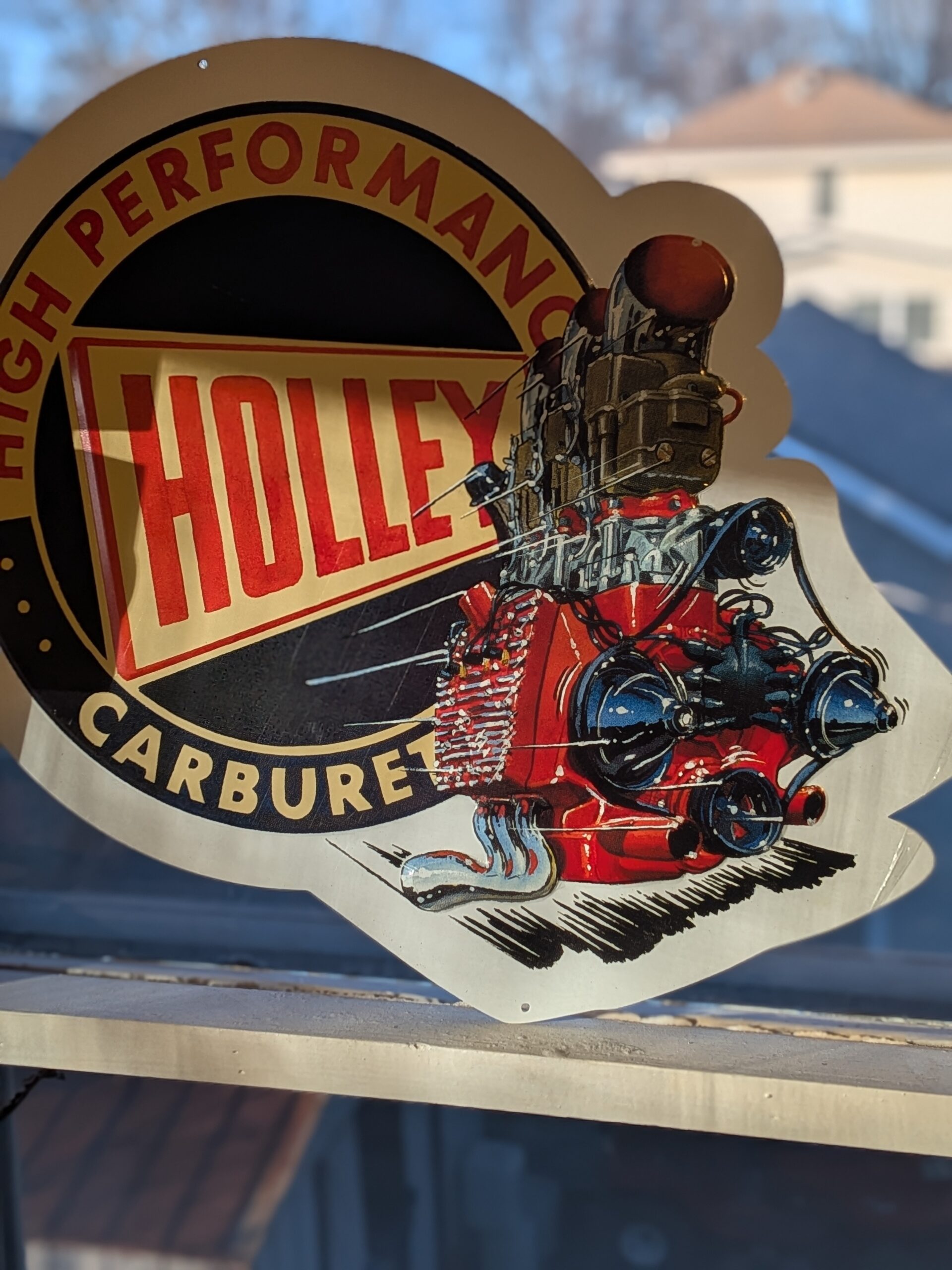 PXL_20251210_220826111.PORTRAIT Retro Holley Metal Sign 10003HOL