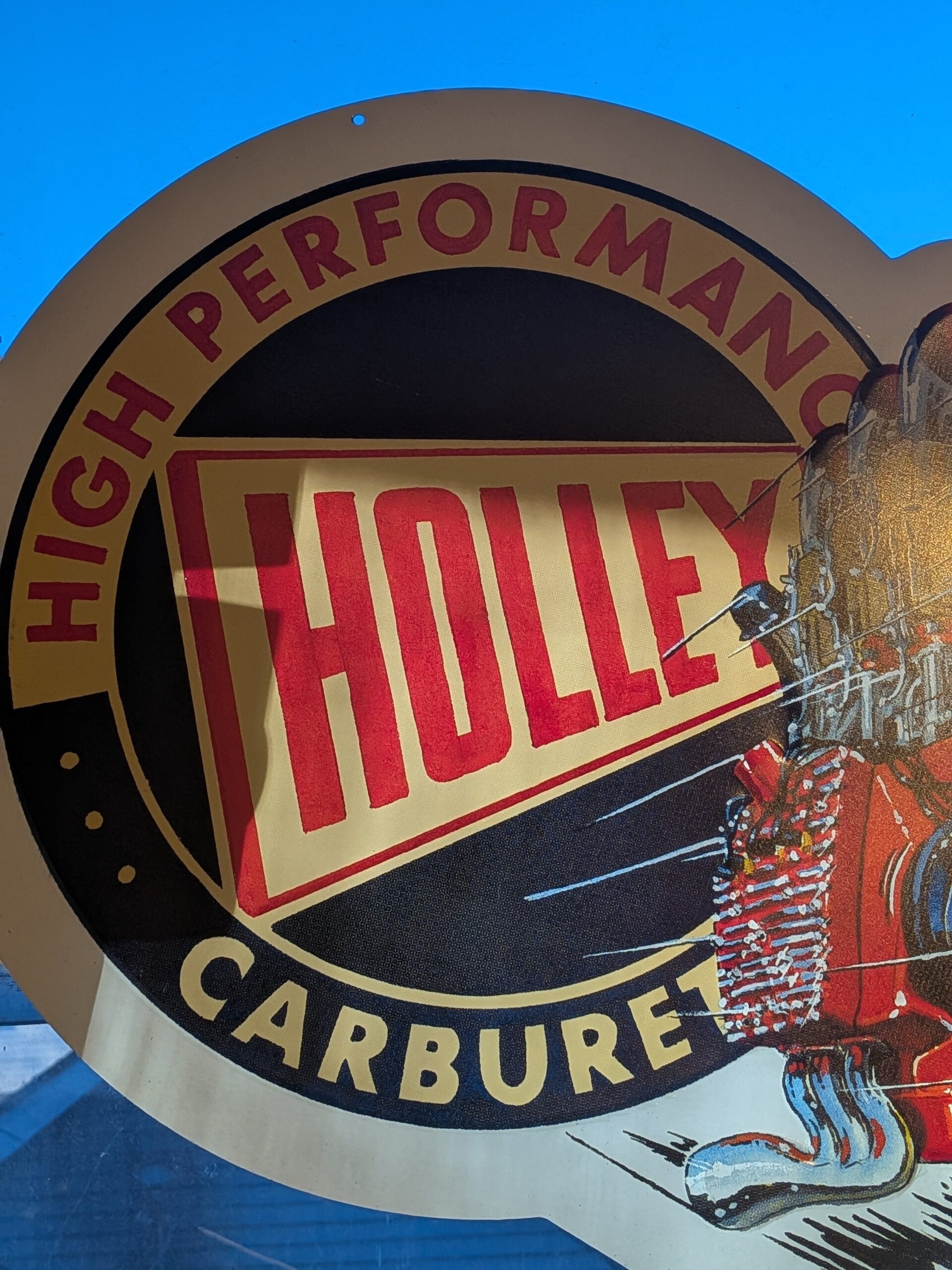 PXL_20251210_220839920.PORTRAIT.ORIGINAL Retro Holley Metal Sign 10003HOL