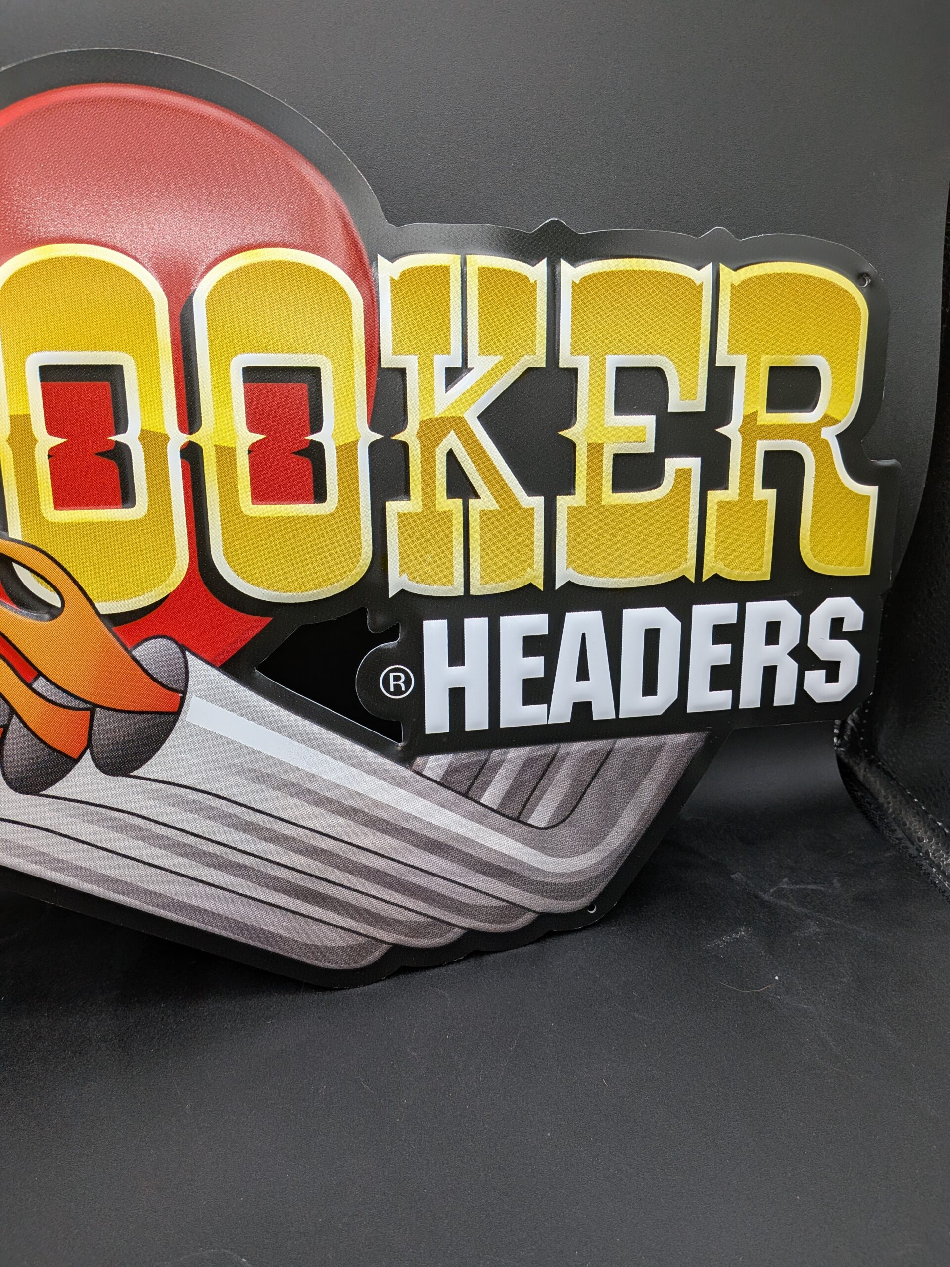 PXL_20251210_221015343 Hooker Headers Metal Sign (P/N: 10145HKR)