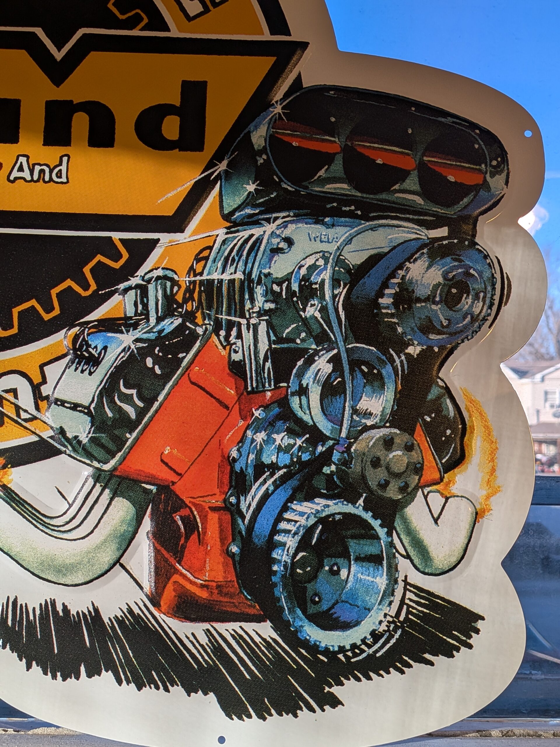 PXL_20251210_221405134 Weiand Metal Sign (P/N 10001WND)