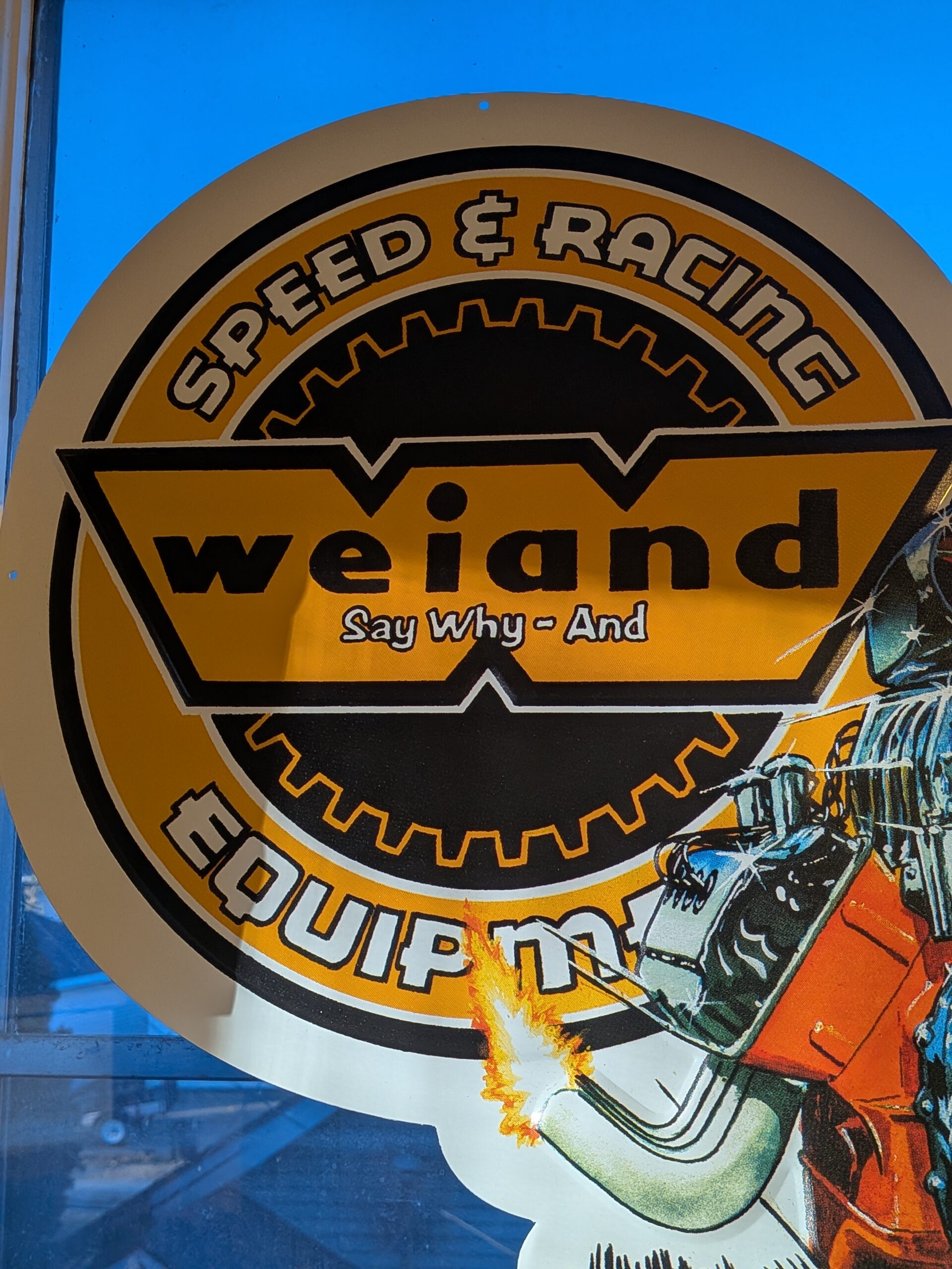 PXL_20251210_221407670 Weiand Metal Sign (P/N 10001WND)