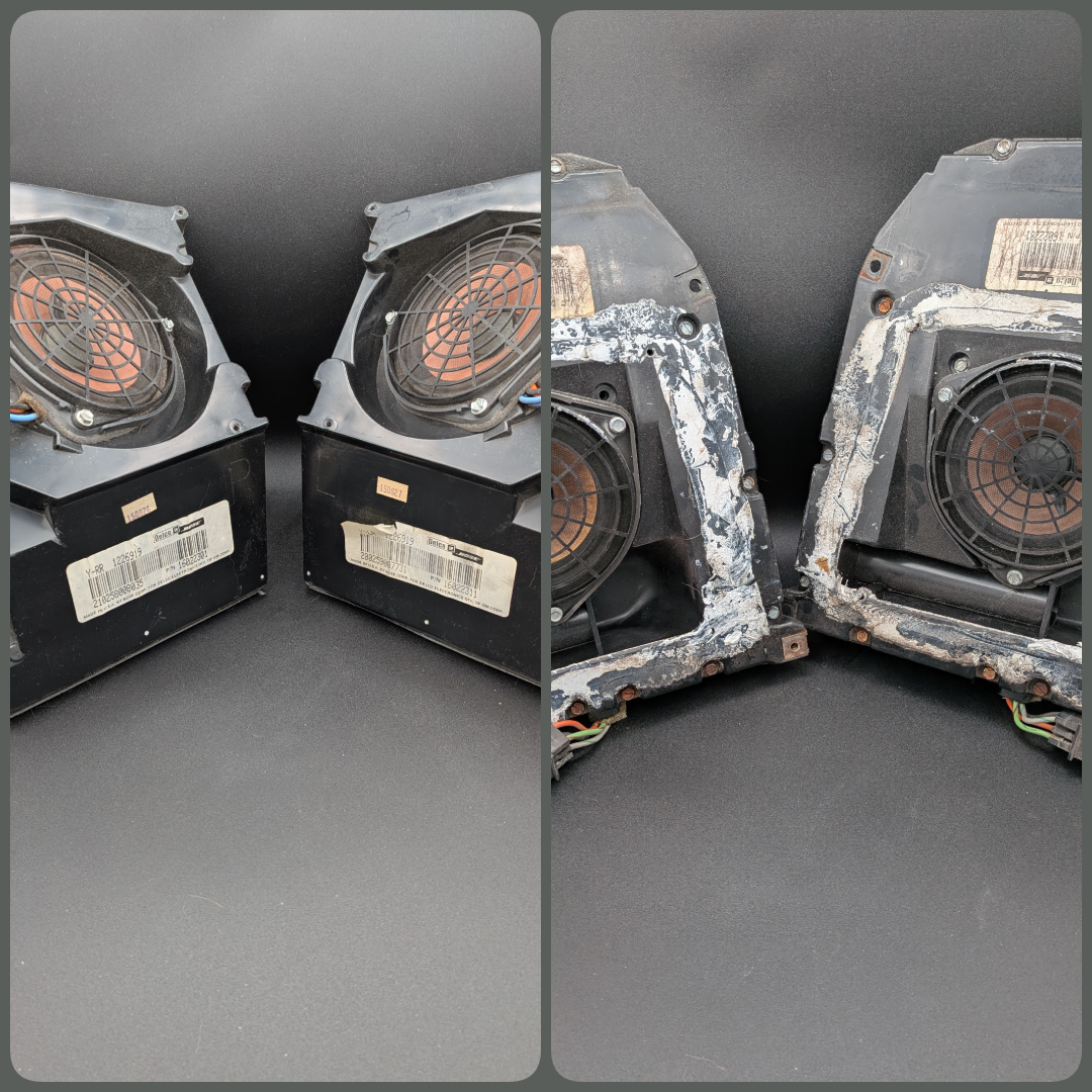 photo-collage.png Factory Correct Front and Rear Speakers (GM P/N 16022281 & 16022301)